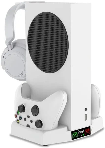 Stojan na hernú konzolu iPega XBS011 Multifunkčný Nabíjací stojan s Chladením pre Xbox