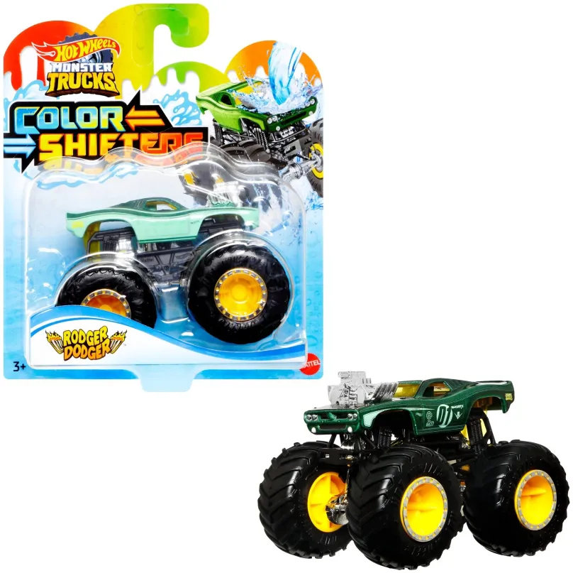 Auto Hot Wheels Monster trucky Color Shifters