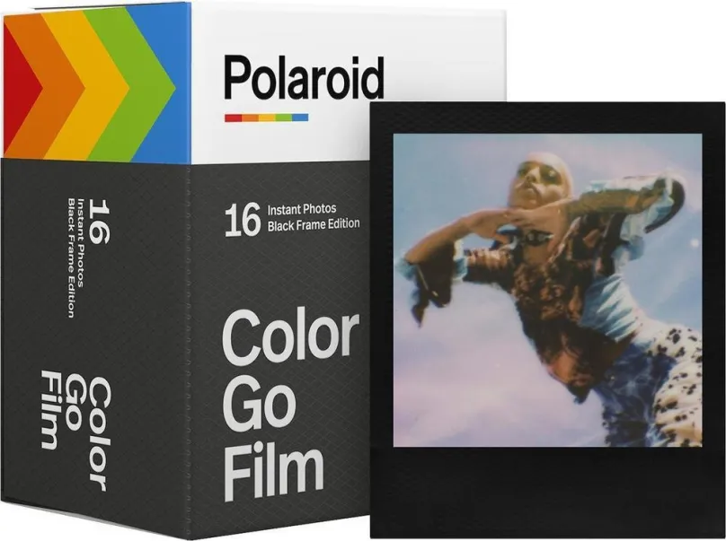 Fotopapier Polaroid GO Film Double Pack 16 fotografií - Black Frame