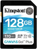 Pamäťová karta Kingston SDXC 128GB Canvas Go! Plus