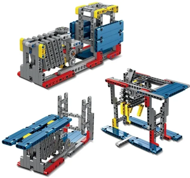 Stavebnica Keyestudio Arduino LEGO diely: skladací most + skladacie schody + žalúzie