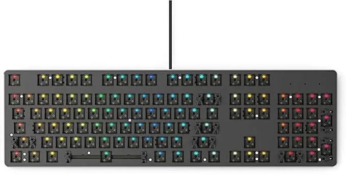 Custom klávesnica Glorious PC Gaming Race GMMK Full-Size - Barebone, ANSI