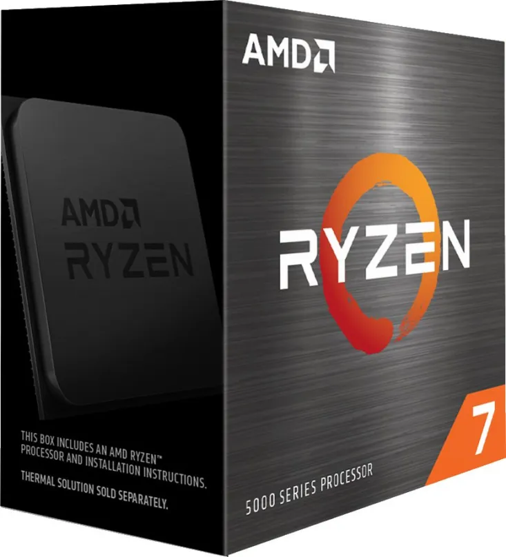 Procesor AMD Ryzen 7 5700, 8 jadrový, 16 vlákien, 3,7 GHz (TDP 65W), Boost 4,6 GHz, 20MB L