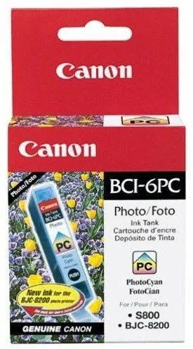 Cartridge Canon BCI6PC foto azúrová