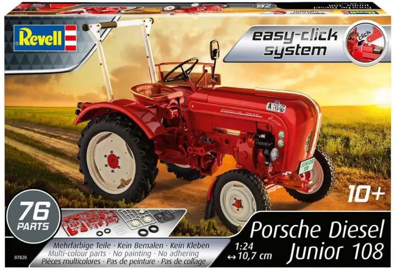 Plastikový model EasyClick traktor 07820 - Porsche Diesel Junior 108