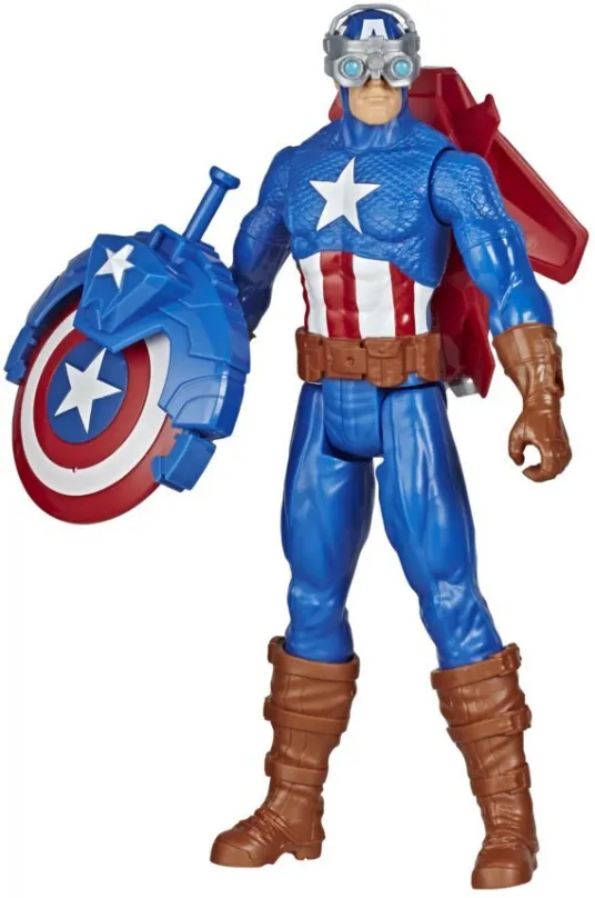 Figúrka Avengers figúrka Capitan America s Power FX príslušenstvom