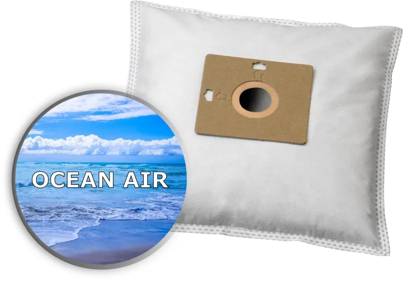 Vrecká do vysávača KOMA ET36S AROMATIC BAGS OCEAN AIR - Smart Bag, 4ks