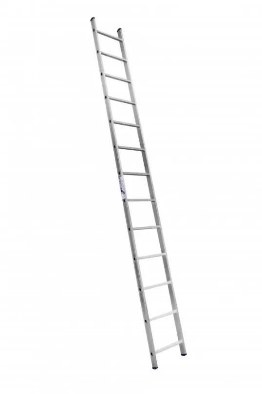 Rebrík Alumet, príložný rebrík, 13 priečok, 39 x 365 cm, max. 150 kg