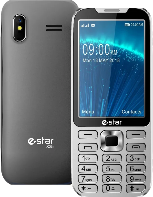Mobilný telefón eSTAR X35 strieborný