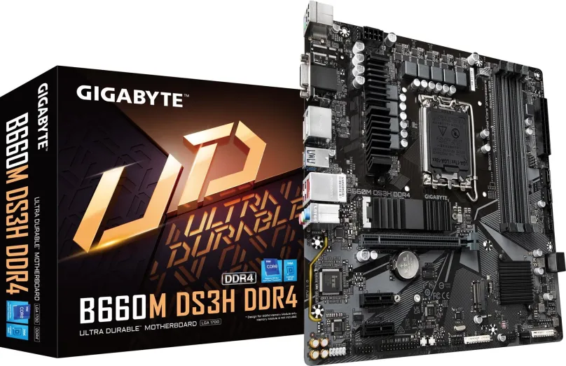Základná doska GIGABYTE B660M DS3H DDR4