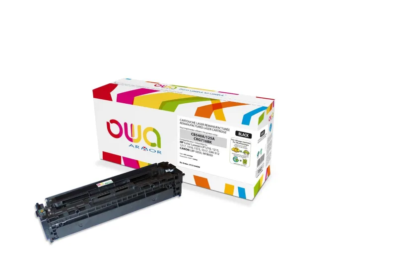 OWA Armor toner kompatibilný s HP CB540A, 2200st, čierna/black