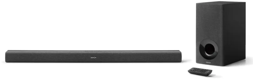 SoundBar Denon DHT-S416 Black, 2.1, s výkonom 150 W, aktívny bezdrôtový subwoofer, HDMI (1