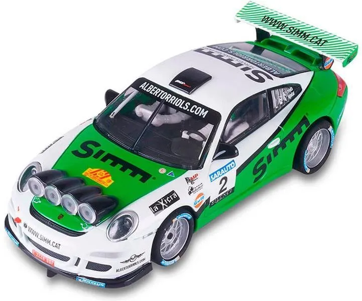Autíčko pre autodráhu SCX Advance Porsche 911 RALLY Orriols