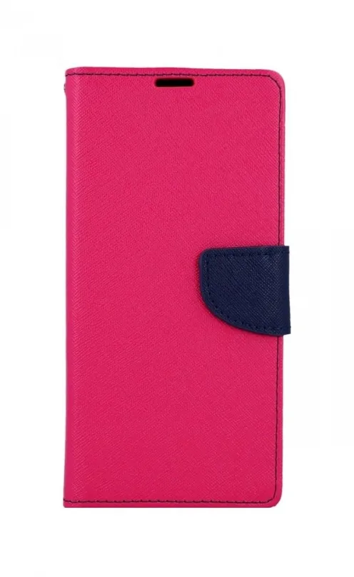 Puzdro na mobil TopQ Samsung A12 knižkové ružové 56172