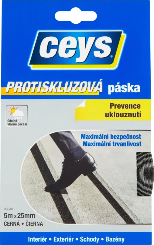 Lepiaca páska CEYS Tackceys protišmyková 5 mx 25 mm