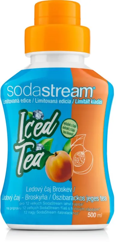 Príchuť SodaStream príchuť ľadový čaj broskyňa 500ml