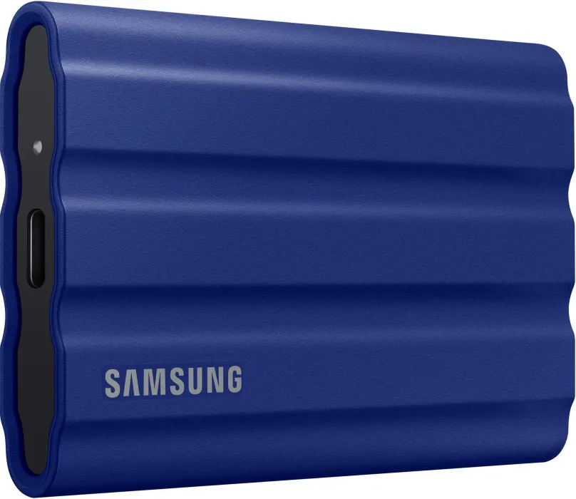Externý disk Samsung Portable SSD T7 Shield 2TB modrý