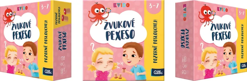 Pexeso Kvído - Zvukové pexeso