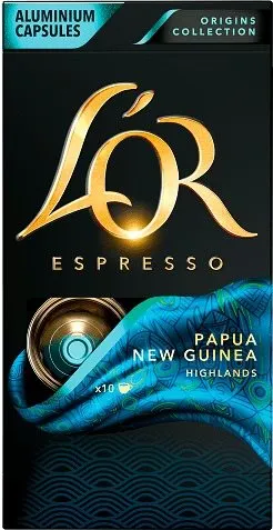 Kávové kapsule L'OR Papua 10ks hliníkových kapsúl
