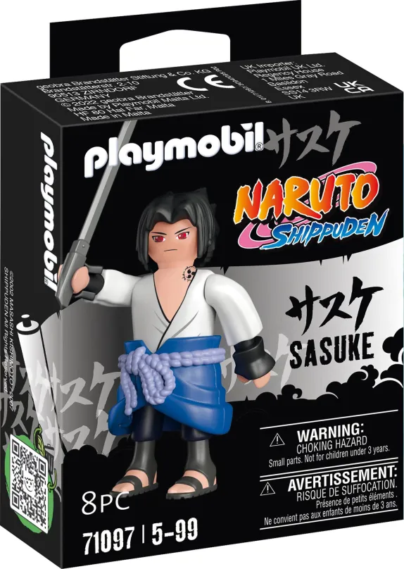 Stavebnica Playmobil 71097 Naruto Shippuden - Sasuke