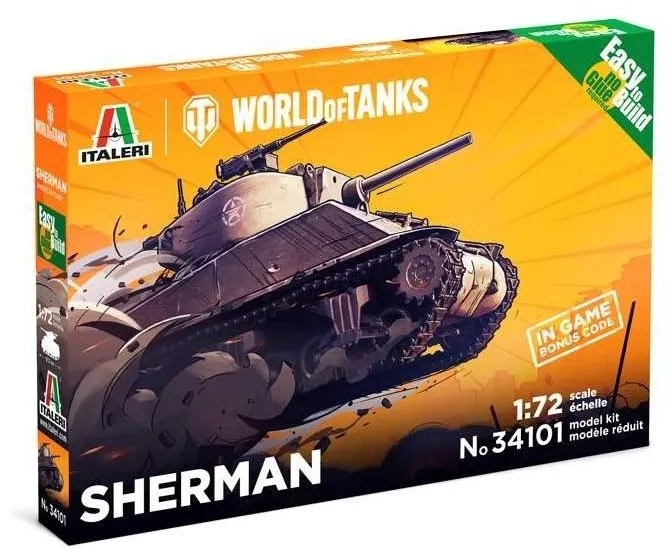 Model tanku Easy to Build World of Tanks 34101 - Sherman