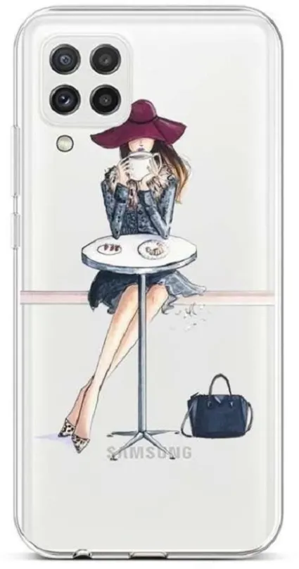 Kryt na mobil TopQ Samsung A30s silikón Lady 6 45261