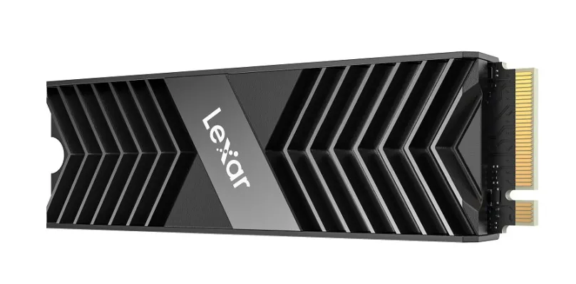 Lexar SSD NM800PRO PCle Gen4 M.2 NVMe - 1TB (čítanie/zápis: 7500/6300MB/s) - Heatsink, čierna