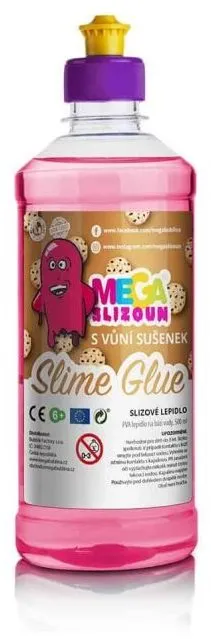 Výroba slizu Megaslizoun - PVA slizové lepidlo s vôňou sušienok 500ml
