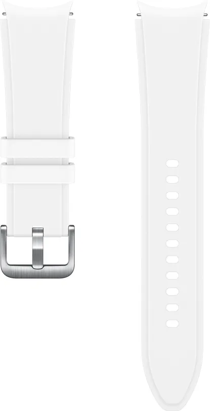 Remienok Samsung Športový remienok s ryhovaním (veľkosť M/L) biely