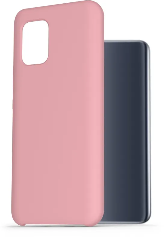 Kryt na mobil AlzaGuard Premium Liquid Silicone Case pre Xiaomi Mi 10 Lite 5G ružové