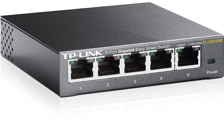 Switch TP-Link TL-SG105E, desktop, 5x RJ-45, L2, QoS (Quality of Service) a spravovateľnos