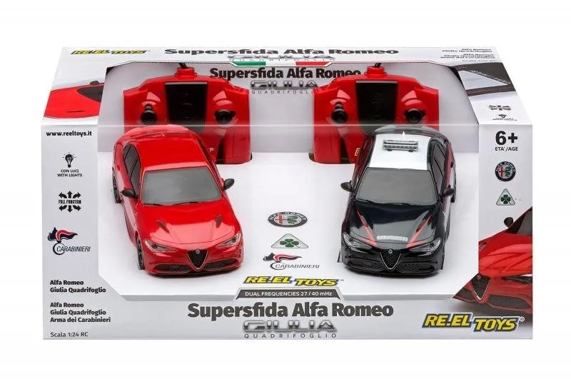 RC auto RE.EL Toys Superfida Alfa Romeo Carabinieri RC