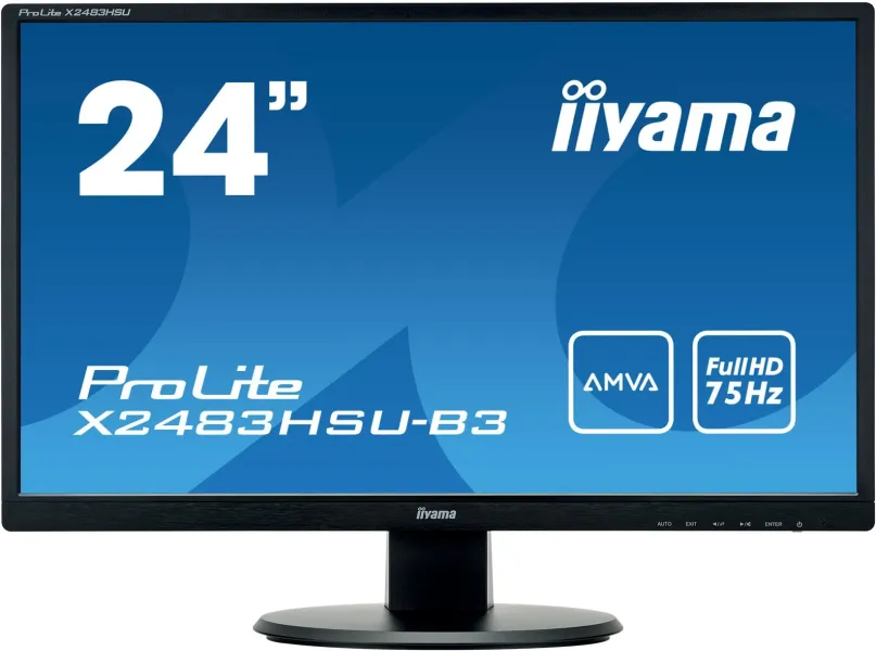 LCD monitor 24 "iiyama Prolite X2483HSU-B3
