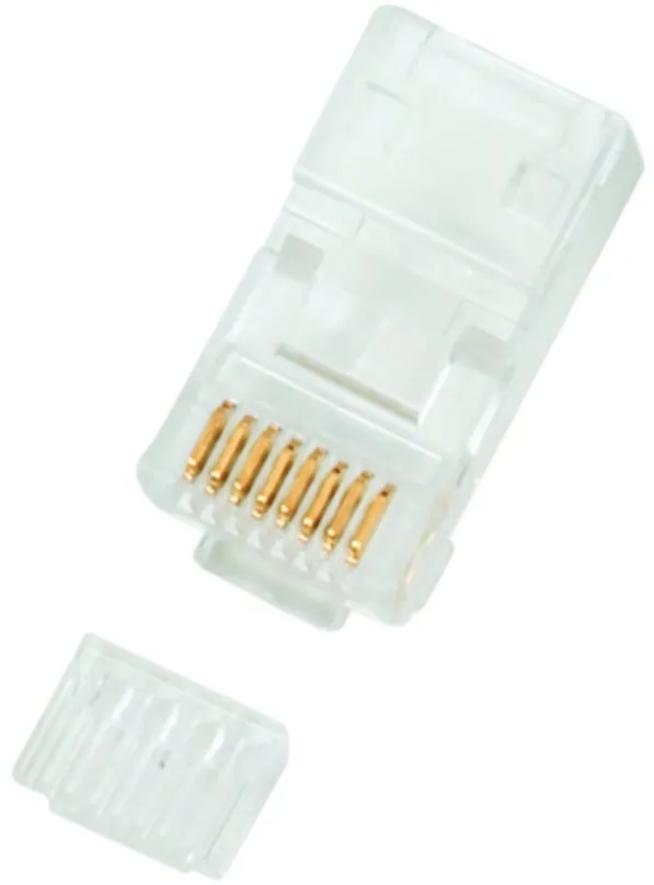 Konektor 10-pack, Datacom RJ45, CAT6, UTP, 8p8c, netienený, skladaný, na drôt