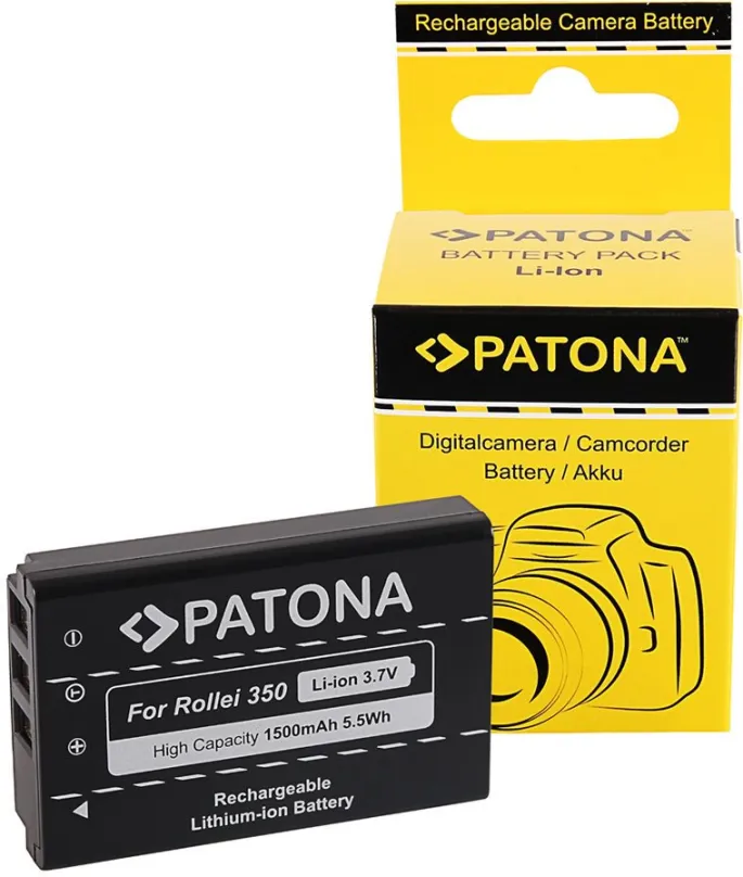 Batérie pre fotoaparát Paton pre Rollei Powerflex 350 Wifi