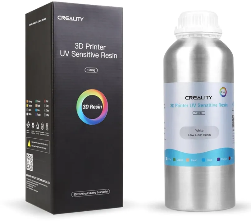 UV resin Creality Low Odor Resin 500g, White, Aluminum Can