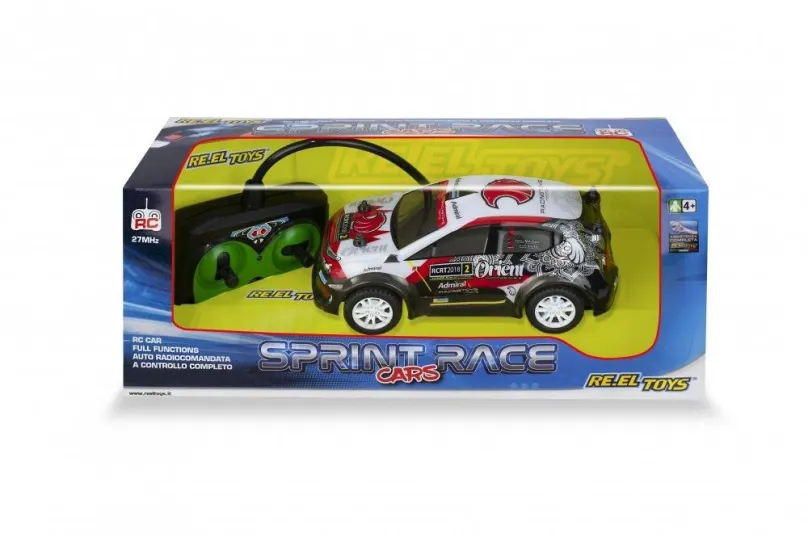 RC auto RE.EL Toys Sprint Race Orient, 1:26, 27MHz, - vhodné pre deti od 4 rokov, cestné,