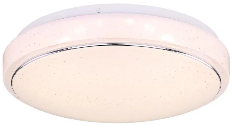 Globo 48408-18 LED stropné svietidlo 1x18W | 1300lm | 3000K - biela, chróm