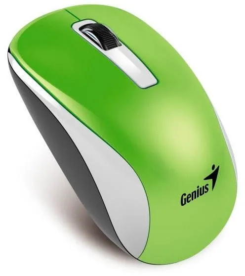 Myš Genius NX-7010 Green Metallic, bezdrôtová, symetrická, pripojenie cez bezdrôtový USB
