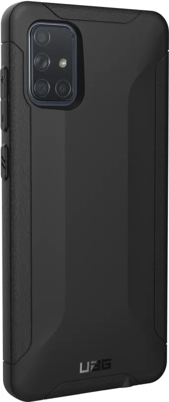 Kryt na mobil UAG Scout Black Samsung Galaxy A71, pre Samsung Galaxy A71, materiál polykar