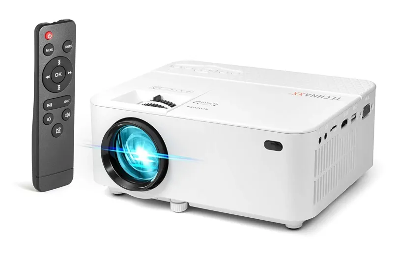 Projektor Technaxx Mini LED TX-113, LED, WVGA, natívne rozlíšenie 800 × 480, 16:9, svietiv
