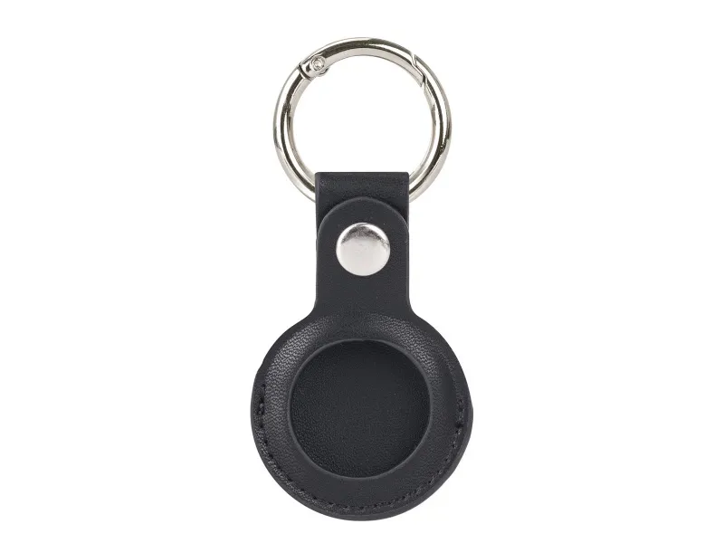 RhinoTech PU Case Keychain pre Apple AirTag Black