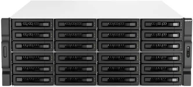 NAS QNAP TS-h3087XU-RP-E2378-64G, externý box pre 30x 2,5" a 3,5", SSD + HDD, CP