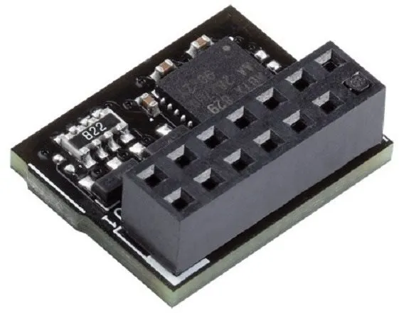 Modul ASUS TPM-SPI, 14-1 pin, SPI rozhranie, TCG 2.0, Nuvoton NPCT750