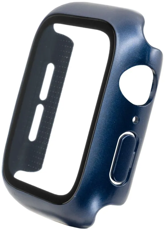 Ochranný kryt na hodinky FIXED Pure+ s temperovaným sklom pre Apple Watch 40mm modré