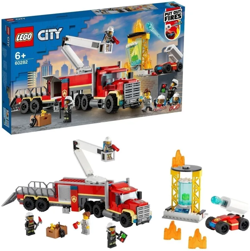 LEGO stavebnica LEGO® City 60282 Veliteľská jednotka hasičov