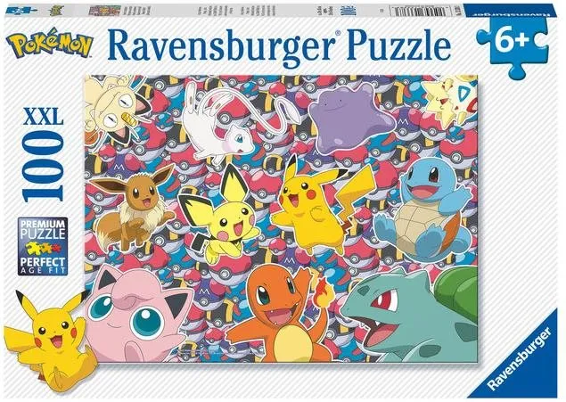 Puzzle Ravensburger 133383 Pokémoni 100 dielikov