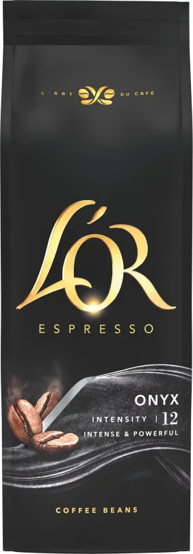 Káva L'OR Espresso Onyx, zrnková káva, 500g