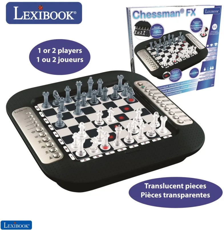 Stolová hra Lexibook Šach ChessMan FX