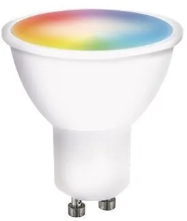 LED žiarovka Solight LED SMART WIFI žiarovka, GU10, 5W, RGB, 400lm